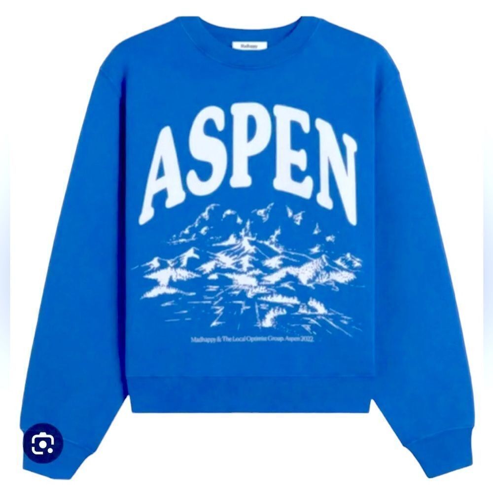 Madhappy Aspen Exclusive Cotton Fleece Pullover Sweatshirt Unisex Size XL